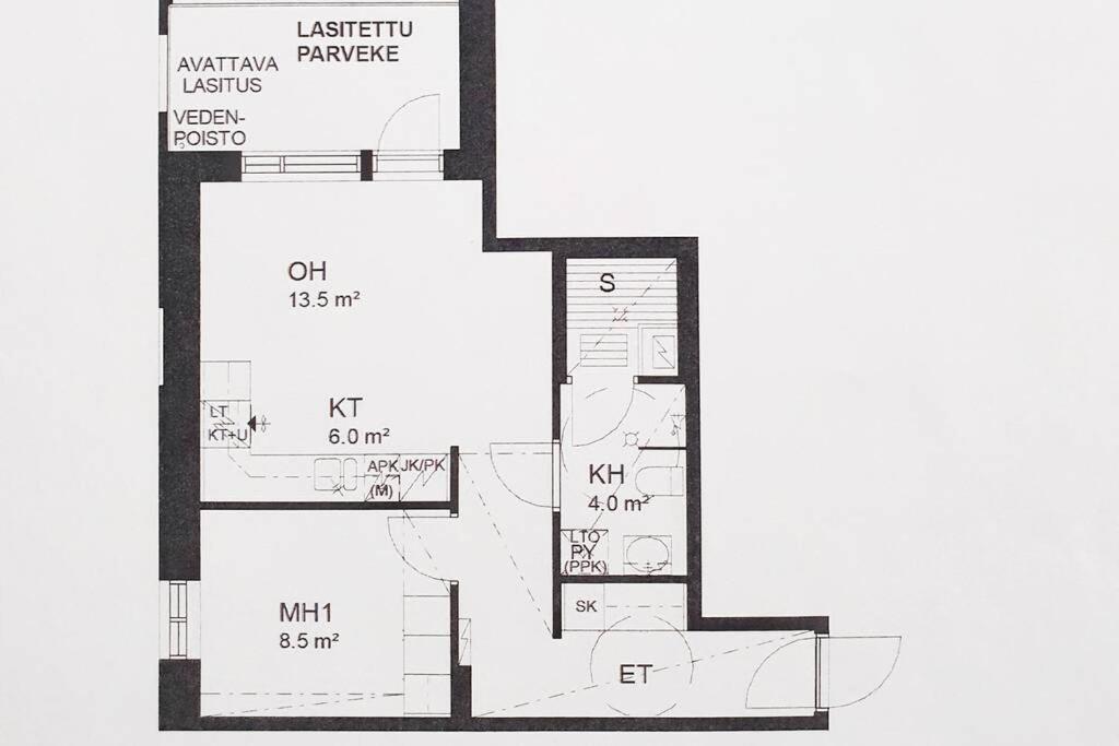 Modern Apartment With Sauna And Free Parking كوبيو المظهر الخارجي الصورة